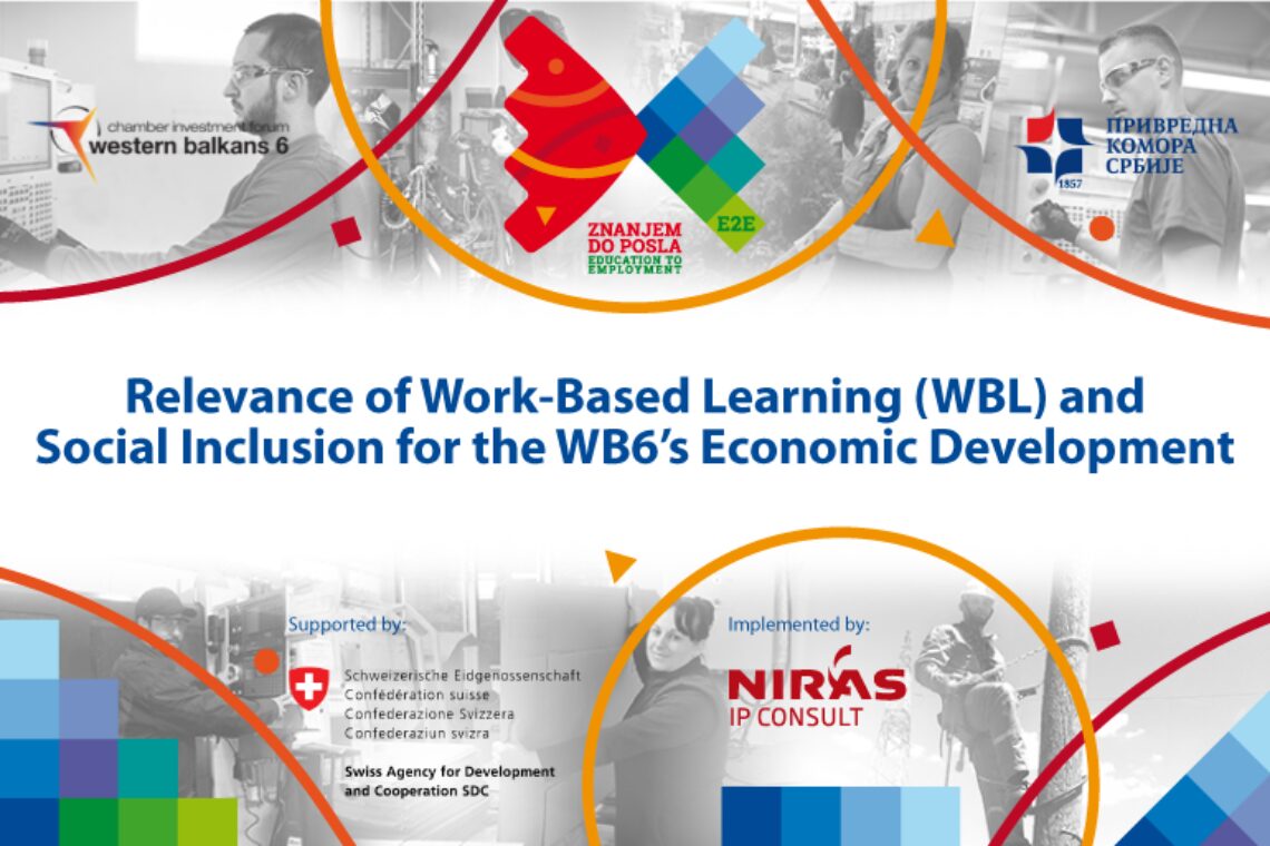 Regional event - Relevance of Work-Based Learning (WBL) and Social Inclusion for the WB6’s Economic Development