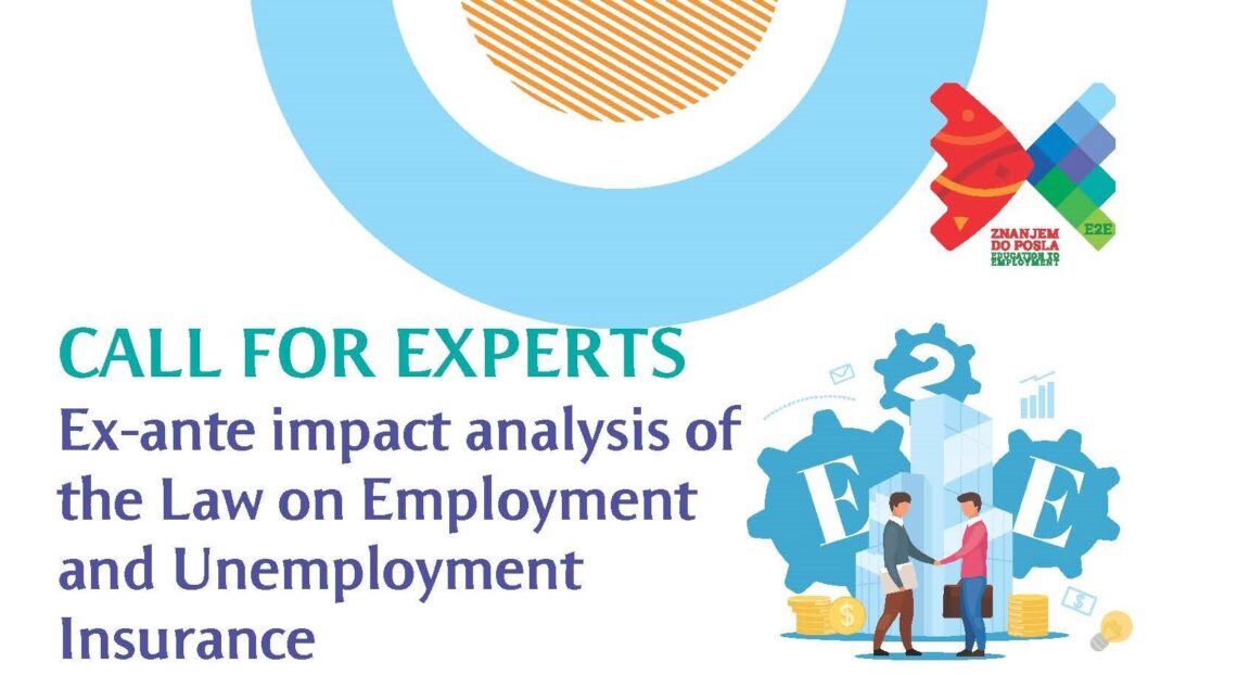 E2E Call for Experts - Ex-ante impact analysis of the Law on Employment and Unemployment Insurance